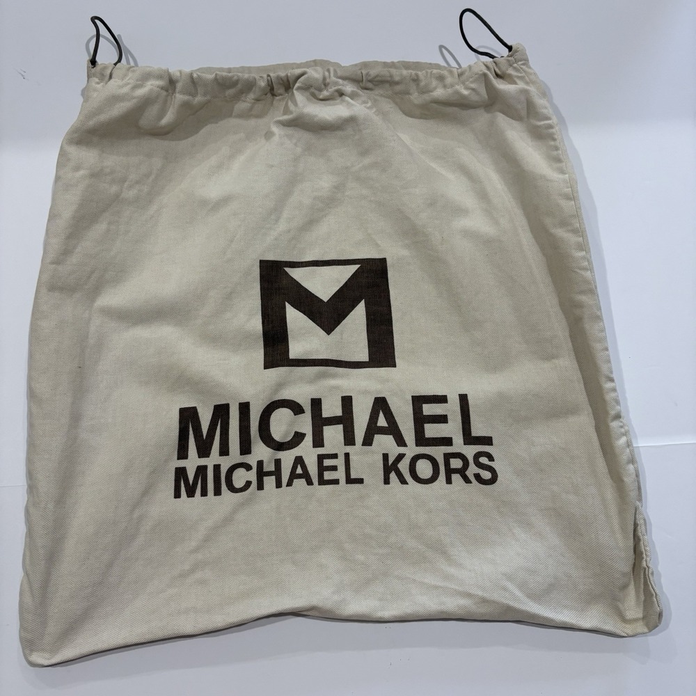 Michael Kors Large Cotton Drawstring Dust Bag Storage Shoe Purse 20x20